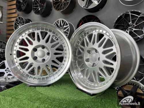 Ratlankis R19x9.5  5X120  ET  20  74.1  HX028  (QC1130)  Silver+Polished Lip (SP)  HAXER  (K3)  (Rear+Front)