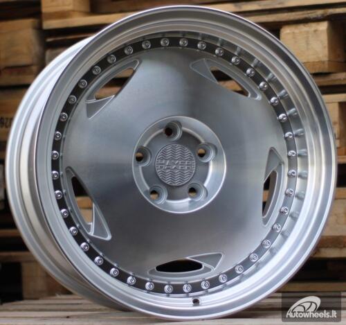 Ratlankis R16x8  5X112  ET  20  66.6  HX029  Polished Silver+Polished Lip (MSPL)  For HAXER  (K4)  ()
