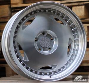 Ratlankis R16x9  5X112  ET  20  66.6  HX029  Polished Silver+Polished Lip (MSPL)  For HAXER  (K4)  ()