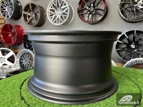 Ratlankis R18x8.5  5X120  ET  35  72.6  HX032  Black Half Matt (BLHM)  For HAXER  (K3)  (Rear+Front )