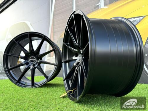 Ratlankis R19x10  5X120  ET  35  72.6  HX034  (B5797)  Black Half Matt (BLHM)  For HAXER  (K4+K2)  (Rear+Front)