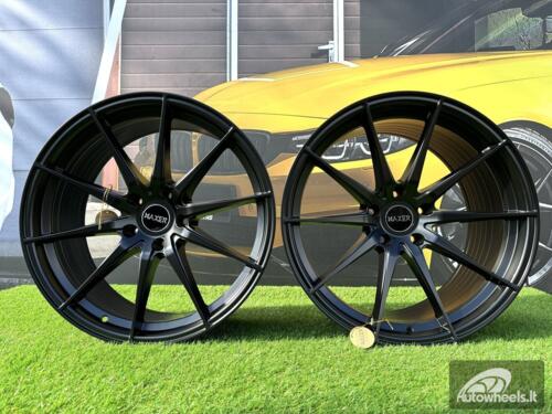 Ratlankis R19x9  5X120  ET  20  72.6  HX034  (B5797)  Black Half Matt (BLHM)  For HAXER  (Z7)  (Rear+Front)