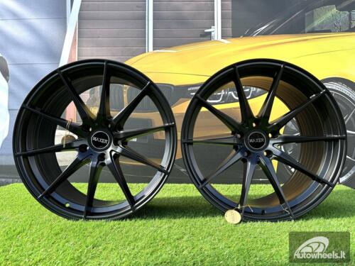Ratlankis R20x10.5  5X120  ET  35  72.6  HX034  (B5797)  Black Half Matt (BLHM)  For HAXER  (K4)  (Rear+Front)