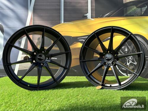 Ratlankis R20x10.5  5X120  ET  35  72.6  HX034  (B5797)  Black Half Matt (BLHM)  For HAXER  (K4)  (Rear+Front)