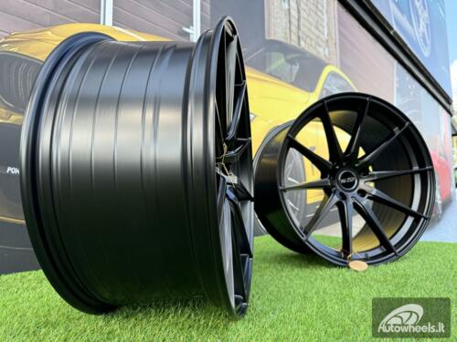 Ratlankis R20x10.5  5X120  ET  35  72.6  HX034  (B5797)  Black Half Matt (BLHM)  For HAXER  (K4)  (Rear+Front)