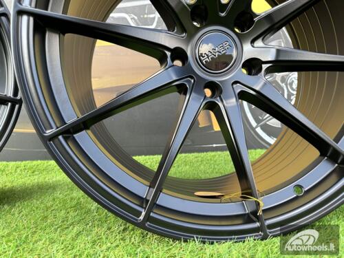 Ratlankis R20x10.5  5X120  ET  35  72.6  HX034  (B5797)  Black Half Matt (BLHM)  For HAXER  (K4)  (Rear+Front)