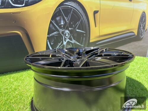 Ratlankis R18x8  5X112  ET  40  66.5  HX035  (B5902)  Black (BL)  For HAXER  (K4)