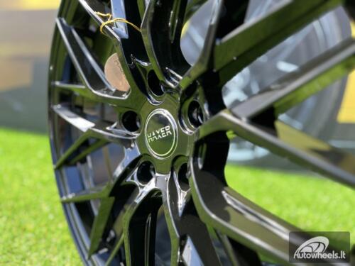 Ratlankis R18x8  5X108  ET  40  67.1  HX035  (B5902)  Black (BL)  For HAXER  (P2+K4)