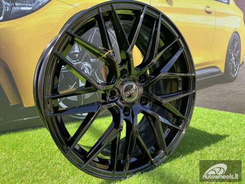 Ratlankis R18x8  5X108  ET  40  67.1  HX035  (B5902)  Black (BL)  For HAXER  (P2+K4)
