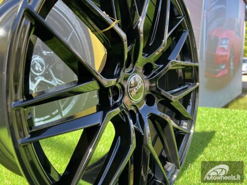 Ratlankis R18x8  5X108  ET  40  67.1  HX035  (B5902)  Black (BL)  For HAXER  (P2+K4)