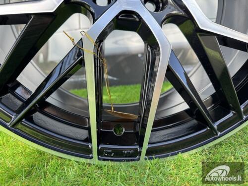 Ratlankis R18x8  5X114.3  ET  40  73.1  HX035  (B5902)  Black Polished (MB)  For HAXER  (K4+P+K2)