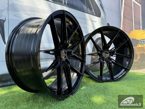 Ratlankis R21x10.5  5X112  ET  40  66.5  HX036F  Black (BL)  For HAXER  (K2+P2)  (HYBRID FORGED (Max Load 900kg.))