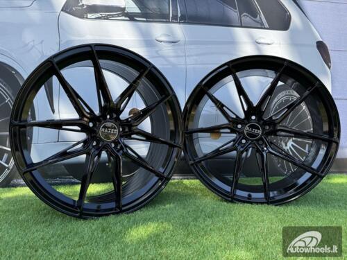 Ratlankis R22x10.5  5X115  ET  25  71.5  HX036  Black (BL)  For HAXER  (K2+K4)  (Rear+Front)