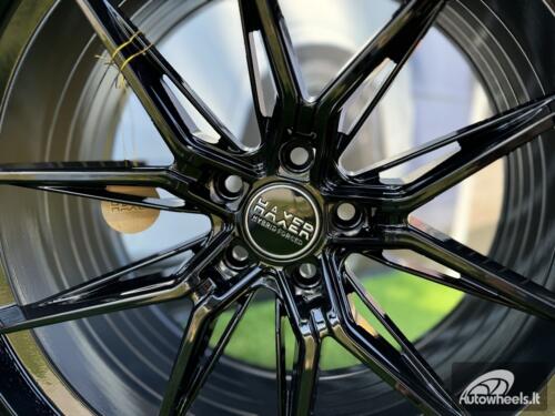 Ratlankis R22x10.5  5X115  ET  25  71.5  HX036  Black (BL)  For HAXER  (K2+K4)  (Rear+Front)