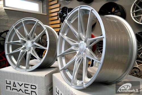 Ratlankis R19x8.5  5X120  ET  33  72.6  HX036  (A5581)  Silver Shining (SS)  For HAXER  (P)  (Rear+Front)