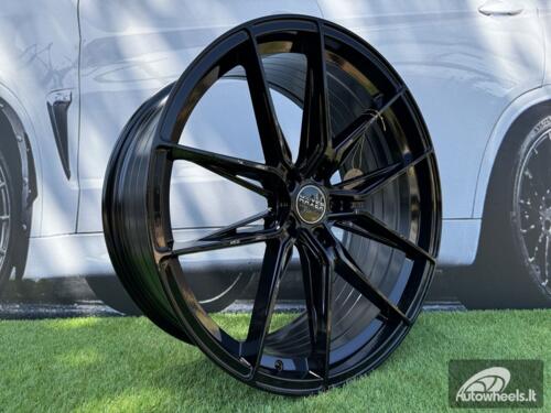 Ratlankis R18x8  5X120  ET  20  74.1  HX036  (B5597)  Black (BL)  For HAXER  (K2)  (Rear+Front)