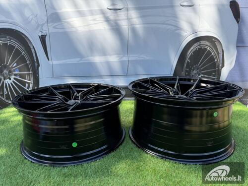 Ratlankis R20x9  5X114.3  ET  35  70.5  HX036  (B5597)  Black (BL)  For HAXER  (P2+P+K4)  (Rear+Front)