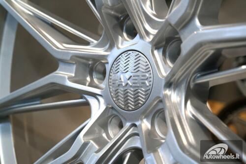 Ratlankis R20x10.5  5X112  ET  38  66.5  HX036  (B5597)  Silver Shining (SS)  For HAXER  (K2)  (Rear+Front)