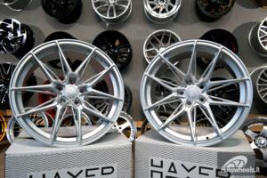 Ratlankis R20x10.5  5X112  ET  38  66.5  HX036  (B5597)  Silver Shining (SS)  For HAXER  (K2)  (Rear+Front)