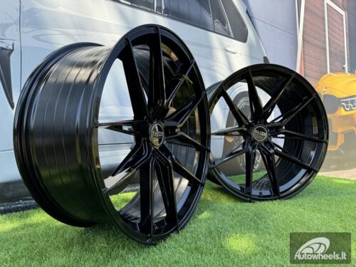 Ratlankis R20x9  5X112  ET  31  66.5  HX036  (B5597)  Black (BL)  For HAXER  (K4+P)