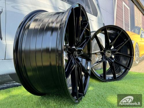 Ratlankis R20x9  5X112  ET  31  66.5  HX036  (B5597)  Black (BL)  For HAXER  (K4+P)