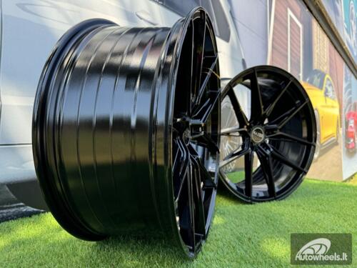 Ratlankis R20x9  5X112  ET  31  66.5  HX036  (B5597)  Black (BL)  For HAXER  (K4+P)