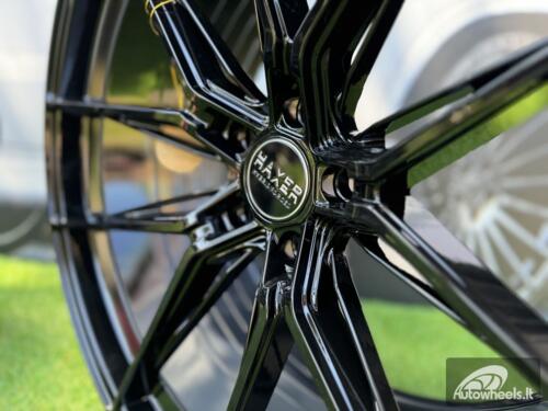 Ratlankis R20x9  5X112  ET  31  66.5  HX036  (B5597)  Black (BL)  For HAXER  (K4+P)