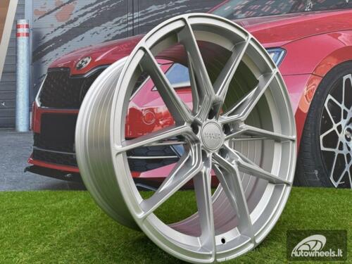 Ratlankis R20x10.5  5X120  ET  35  72.6  HX036  (B5597)  Silver Shining (SS)  For HAXER  (K2+K4)  (Rear+Front)