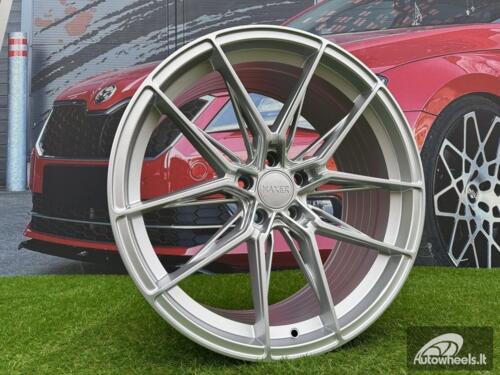 Ratlankis R20x10.5  5X120  ET  35  72.6  HX036  (B5597)  Silver Shining (SS)  For HAXER  (K2)  (Rear+Front)
