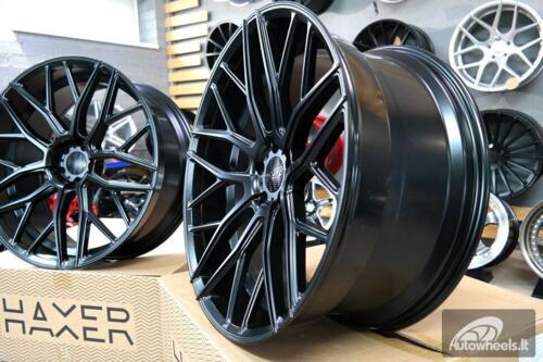 Ratlankis R22x9  5X112  ET  30  66.6  HX038  Black Half Matt (BLHM)  For HAXER  (P2)  ()