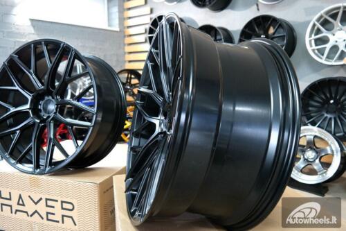 Ratlankis R22x9  5X112  ET  30  66.6  HX038  Black Half Matt (BLHM)  For HAXER  (P2)  ()