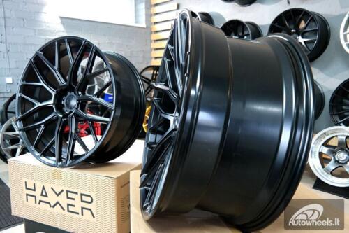 Ratlankis R22x9  5X112  ET  30  66.6  HX038  Black Half Matt (BLHM)  For HAXER  (P2)  ()