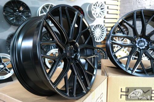 Ratlankis R22x9  5X112  ET  30  66.6  HX038  Black Half Matt (BLHM)  For HAXER  (P2)  ()