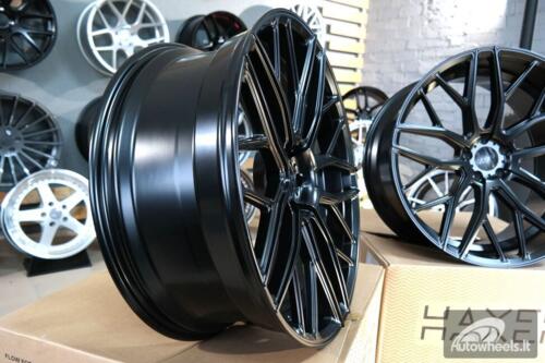 Ratlankis R22x9  5X112  ET  30  66.6  HX038  Black Half Matt (BLHM)  For HAXER  (P2)  ()