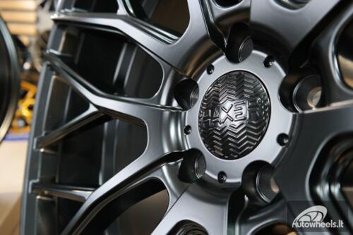 Ratlankis R22x9  5X112  ET  30  66.6  HX038  Black Half Matt (BLHM)  For HAXER  (P2)  ()