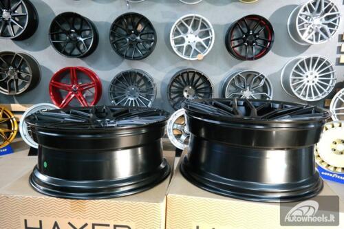 Ratlankis R22x9  5X112  ET  30  66.6  HX038  Black Half Matt (BLHM)  For HAXER  (P2)  ()