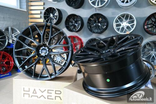 Ratlankis R22x9  5X112  ET  30  66.6  HX038  Black Half Matt (BLHM)  For HAXER  (P2)  ()