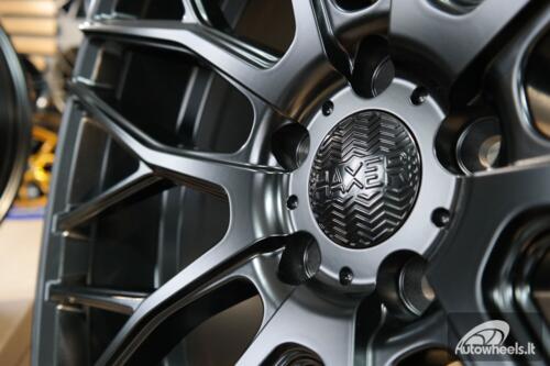 Ratlankis R21x9  5X108  ET  40  63.3  HX038  Black Half Matt (BLHM)  For HAXER  (K4)