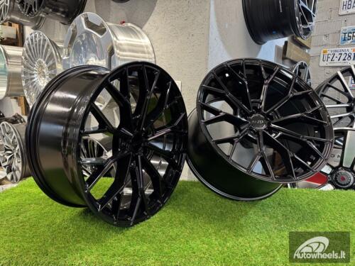 Ratlankis R20x10.5  5X120  ET  40  72.6  HX039  Black (BL)  For HAXER  (K2)  (Rear+Front)