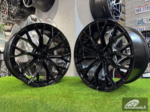 Ratlankis R20x9  5X114.3  ET  35  70.5  HX039  Black (BL)  For HAXER  (K4)  (Rear+Front)