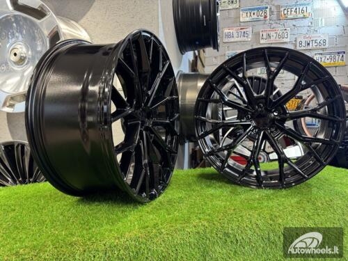 Ratlankis R20x9  5X114.3  ET  35  70.5  HX039  Black (BL)  For HAXER  (K4)  (Rear+Front)