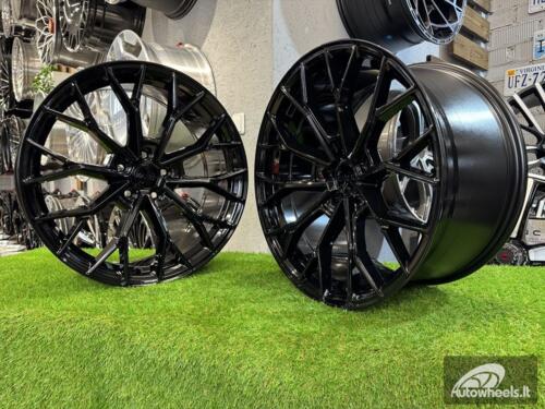 Ratlankis R20x9  5X114.3  ET  35  70.5  HX039  Black (BL)  For HAXER  (K4)  (Rear+Front)
