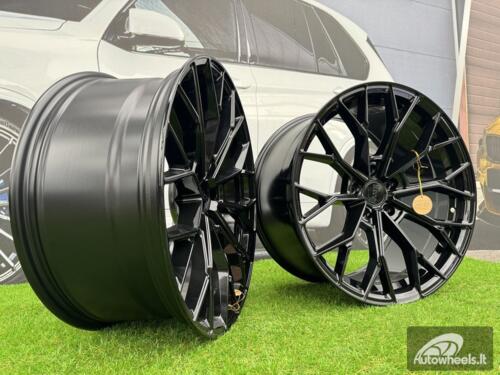 Ratlankis R20x10.5  5X114.3  ET  35  70.5  HX039  Black (BL)  For HAXER  (K2+K4)  (Rear+Front)