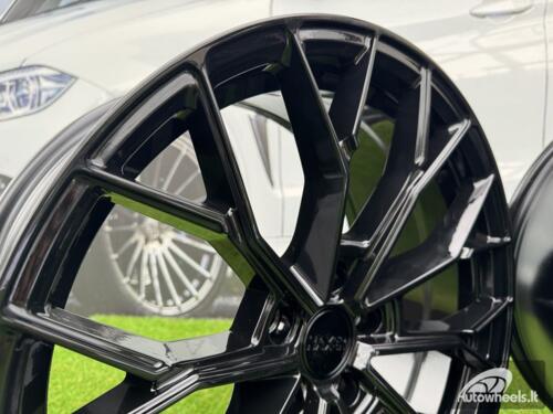 Ratlankis R20x10.5  5X114.3  ET  35  70.5  HX039  Black (BL)  For HAXER  (K2+K4)  (Rear+Front)