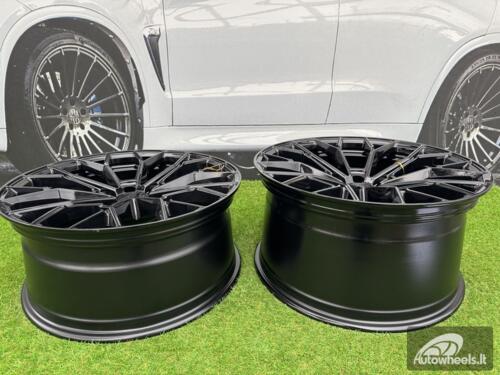 Ratlankis R20x10.5  5X114.3  ET  35  70.5  HX039  Black (BL)  For HAXER  (K2+K4)  (Rear+Front)