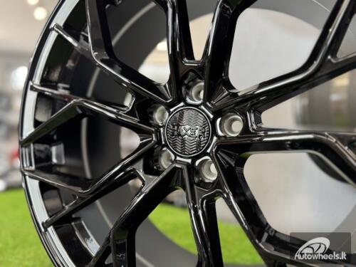 Ratlankis R19x8.5  5X112  ET  25  66.5  HX041  Black (BL)  For HAXER  (P1+P2+Z4)