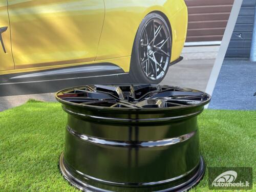 Ratlankis R19x8.5  5X112  ET  40  66.5  HX041  Black (BL)  For HAXER  (P2+K7)