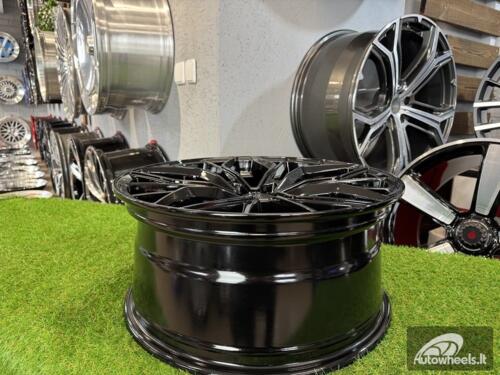 Ratlankis R19x9.5  5X112  ET  42  66.5  HX041  Black (BL)  For HAXER  (K7)