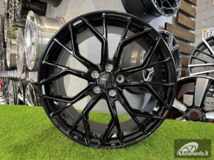 Ratlankis R22x9  5X108  ET  40  63.3  HX041  Black (BL)  For HAXER  (P1)