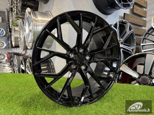 Ratlankis R22x9  5X108  ET  40  63.3  HX041  Black (BL)  For HAXER  (P1)